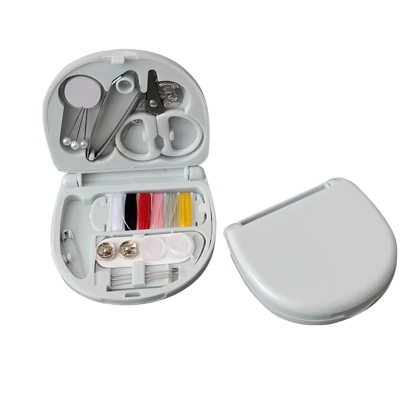 Amazon | 【携帯に便利なソーイングセット】コンパクトな針と糸ケース