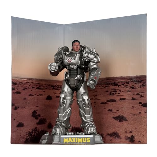 McFarlane Fallout Maximus (Season 2) 6in Posed Figure Toys, Multicolor, 6" - Image 2