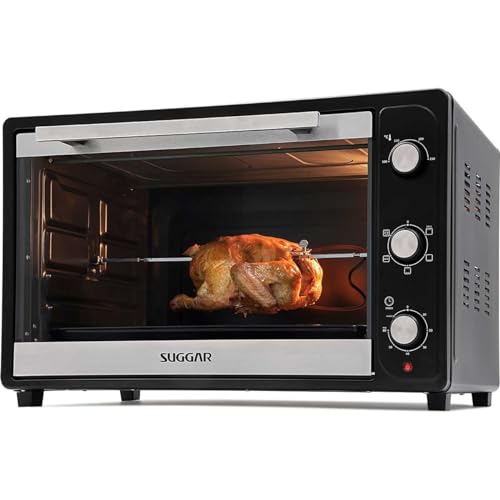 SUGGAR FORNO ELÉTRICO DE BANCADA 66 LITROS PRETO 110V FE6601PT