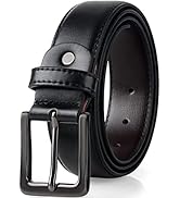 Maikun Mens Belts Leather,Black Leather Belts for Men,Mens Leather Belts Black Belt