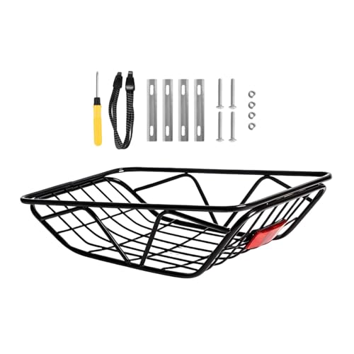 Simhoa Grande Suporte para Cesta Traseira de Bicicleta - Preto