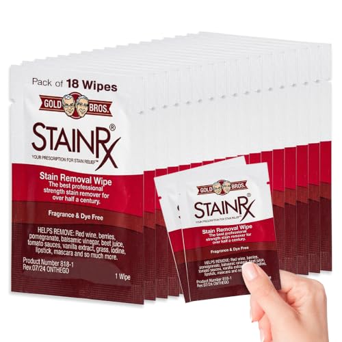 18-Pack-Stain-Remover-Wipe-Pocket-Stain-Treater-Towelettes 18 Pack Stain Remover Wipe Pocket Stain Treater Towelettes - Image 1