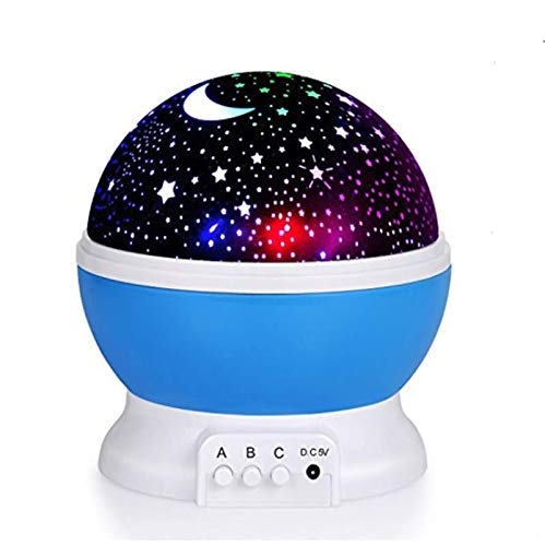 Baby Night Light Remote Control Star Projector with Timer Music Player, Rotating Constellation Night Light 9 Color Options, Best Night Lights for kids Adults and Nursery Decor