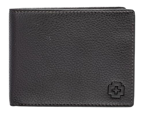 Portefeuille en cuir Strellson Dalston Myles Billfold M marron foncé