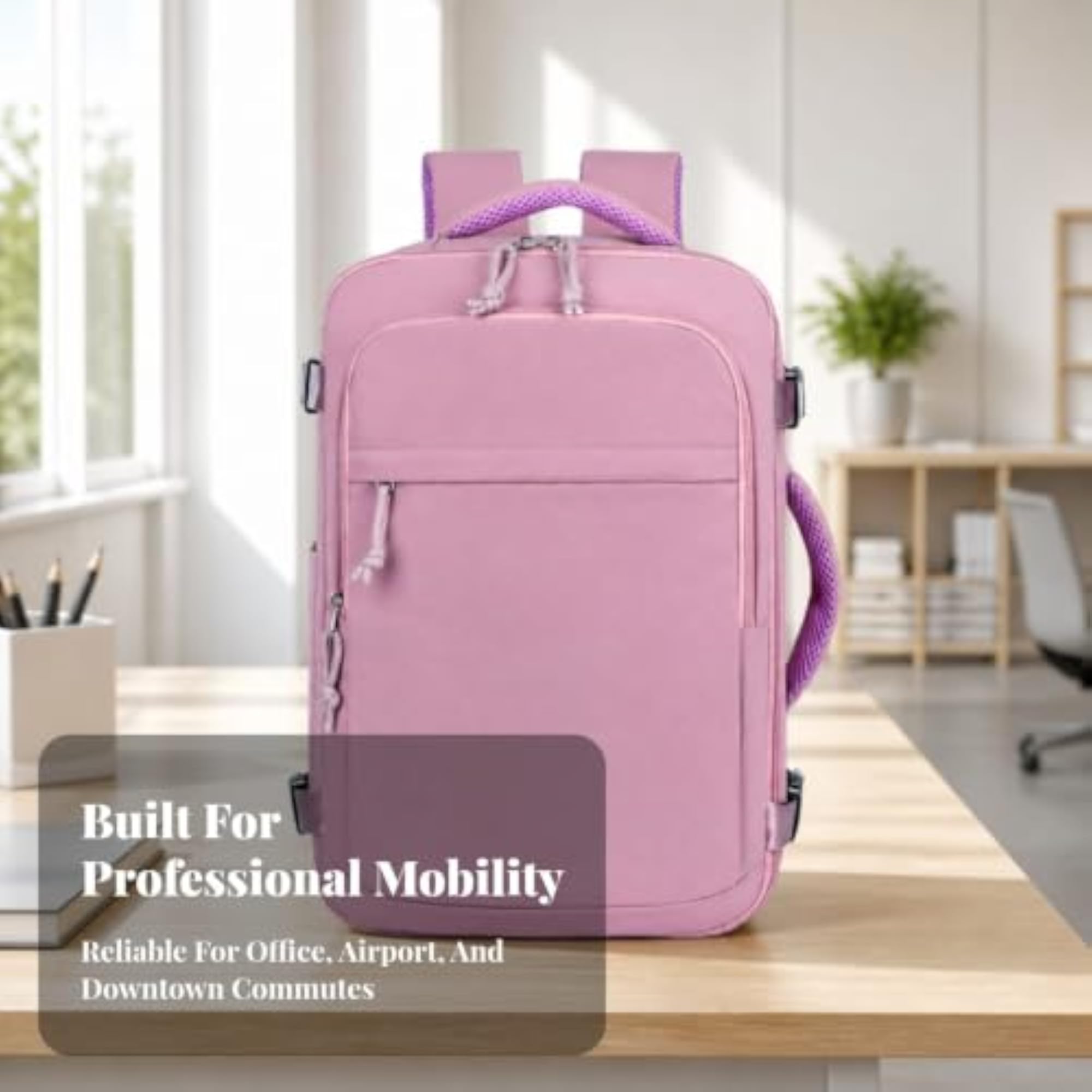 Spacious Laptop Backpack Organized Convertible Backpack