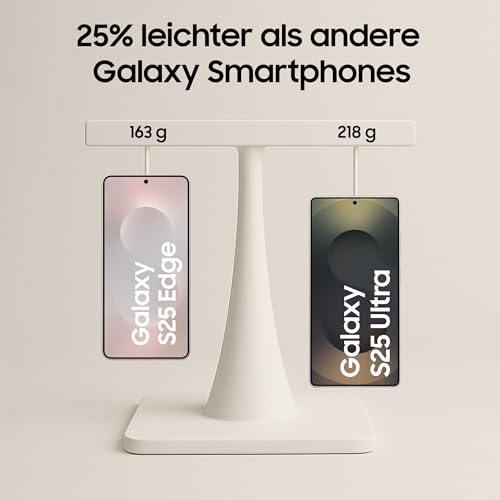 Samsung Galaxy S25 Edge 4,7 Zoll Smartphone mit AI-Technologie