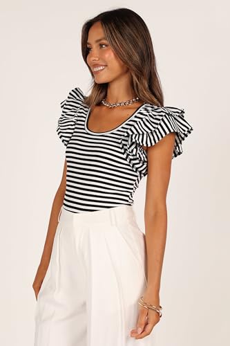 Petal & Pup Women's Martina Ribbed Top4