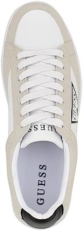 GUESS Men's LYNER Sneaker, White Multi 150, 11 | Image 1