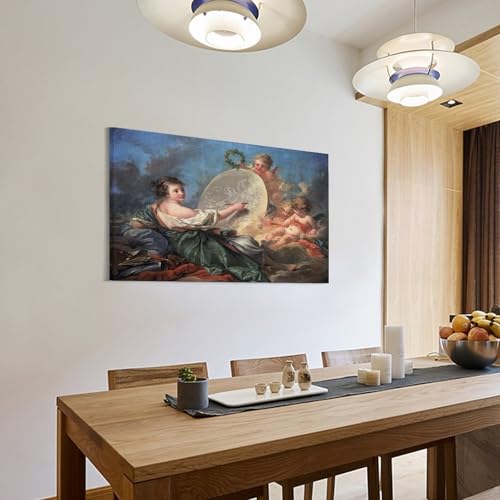 Poster Francois Boucher impression sur toile déco 60x90 cm - 3