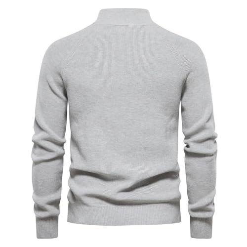 Suéter de punto cálido de invierno contra el frío de forma casual 3