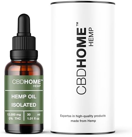 CBHOME Oils - Aceite de Semilla de Cáñamo Isolated 40% - 30 ml - ...