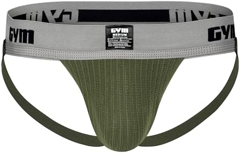 Gym Workout Jockstrap with 2" Waistband
