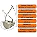 HQHAOTWU Stainless Steel Grab-Type Bucket Mud Sampler 0.8GAL (3L) Van Grab Lake Bottom Sludge Sampling with Aluminum Box 0-787