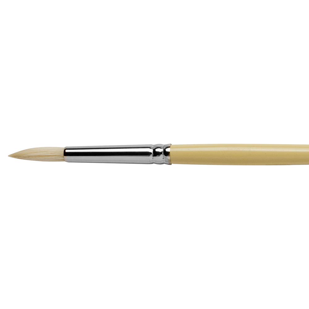 Pro Arte : Series B Hog : Bristle Brush : Round : Size 4