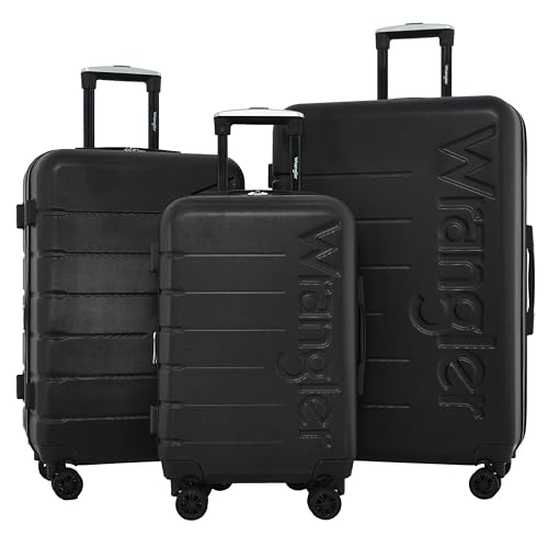 Wrangler-Maverick-3-Piece-Luggage-Set-Black