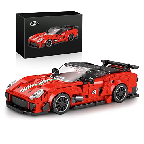 Zylegen Evo Sports Car Model Building Kit, Toy Racing Vehicle,Moc Race Car Building Set Collectible Motorsport Technique And Engineering Construction Set For Adults Teens Kids(413Pcs) #TOP7