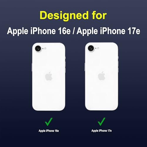 Image of Zapcase Back Case Cover for iPhone 16e | Compatible for iPhone 16e Back Cover | Liquid Silicon Magic Case with Camera Protection | Sapphire