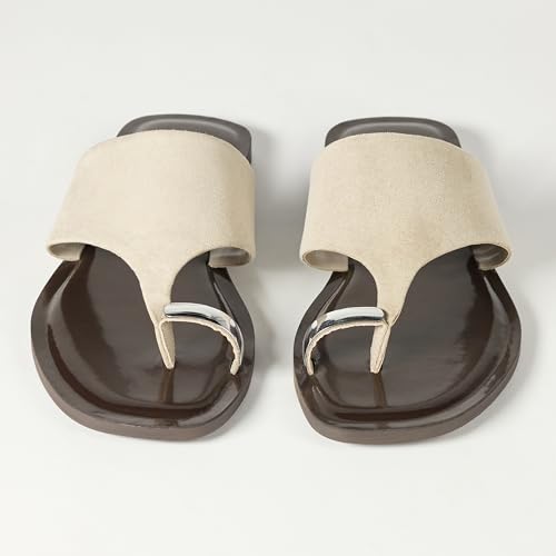 Image of The Drop Women's Camilla Wide Thong Sandal