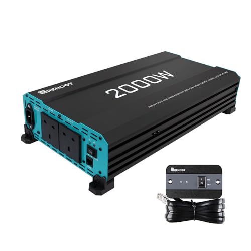 Renogy 2000W Pure Sine Wave Inverter, 4000W Peak...