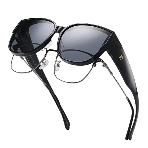 Lunettes de soleil polarisées rétro DUCO enveloppantes pour stopper les reflets