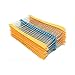 1/4W Resistance 1Percent 30 Kinds Each Value Metal Film Resistor Assortment Kit, Resistors 100R 1K 47K 10K 100K 4K7 TMP1105