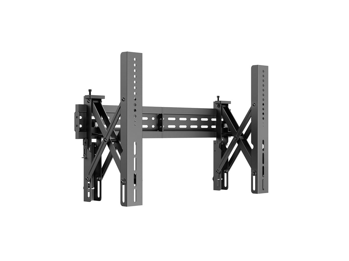 Photo 1 of Monoprice TV Wall Mount Bracket | Specialty Menu Board, with Push-to-Pop-Out, Max Weight 99lbs, Extension Range of 2.4in to 8in,VESA Patterns Up to 600x400 Security Brackets - Entegrade Series,Black