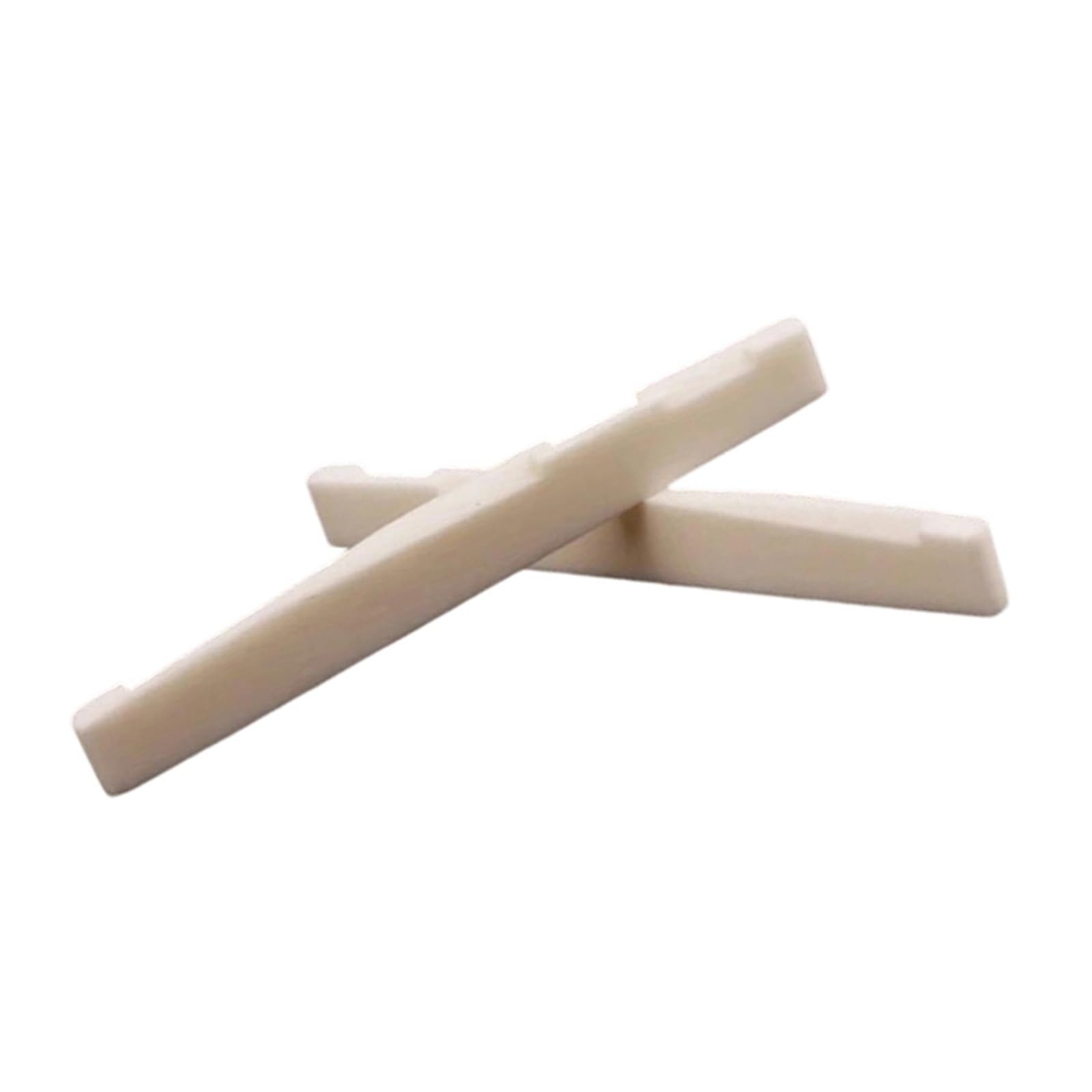 Początkujący Nakrętka Gitary 12 Szt Bone Bridge Siodło Nakrętka Szczelinowa Gitara Akustyczna Strunowa Ludowe Instrumenty Muzyczne Akcesoria(76mm)