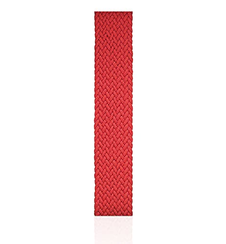 coverzone Apple Watch 44mm Knitting Braid Small Kordon Kırmızı