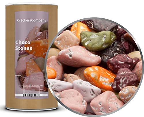 1 x 900g Farbige Schoko Kieselsteine aus Kakaobutter mit Zuckerguss glutenfrei ohne salzzusatz Cover