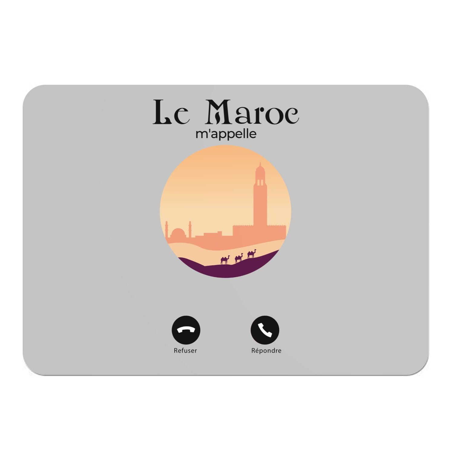 Sets de table en liège Le Maroc m'appelle, l'élégance naturelle grand format
