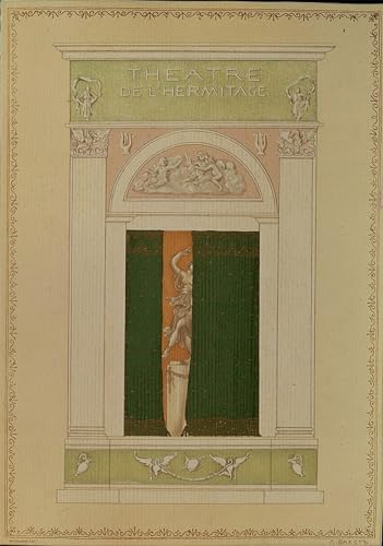 Tableau Contemporary Ballet de Leon Bakst : image sur toile déco salon et bureau 60x90cm