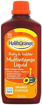 Haliborange - سائل الطفل والطفل | 250 مل | عبوة من 1