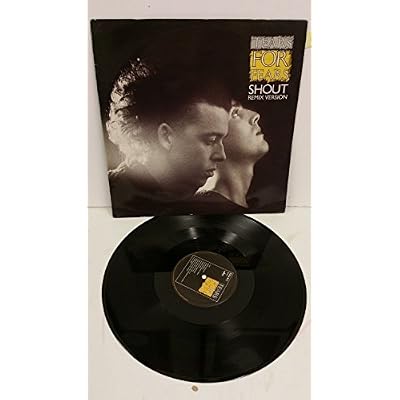 TEARS FOR FEARS shout (remix version), 12 inch single, IDEA 812