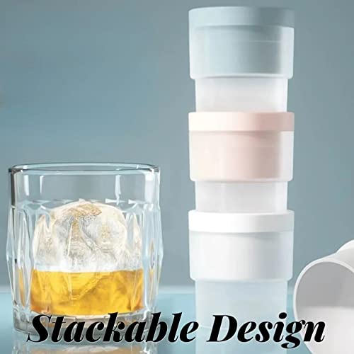3 y 6 Pack Moldes Flexibles para Cubos de Hielo miniatura 3