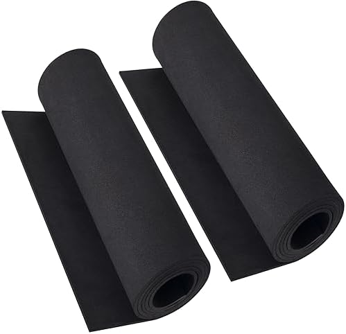 Białe arkusze EVA z pianki EVA, 2 sztuki w rolce, wysokiej jakości pianka eva, grubość 6 mm, 35 x 124 cm, wysoka gęstość 86 kg/m³, do kostiumu cosplay, rękodzieła, projektów DIY MEARCOOH