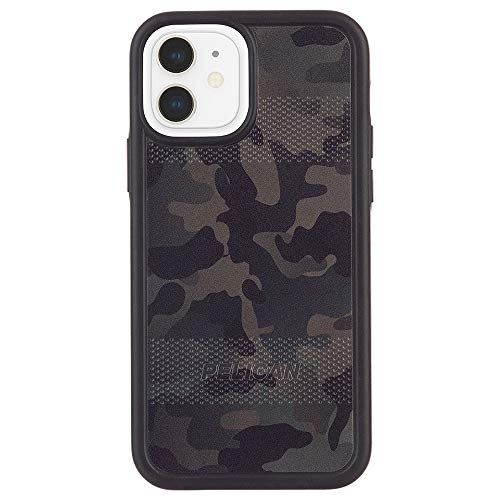 yPelican by Case-Matez RہEMIL-STD-810G ~^[O[h 4.5m ϏՌnCubhP[X yJ Protector - Camo Green/w Micropel for iPhone 12 mini P