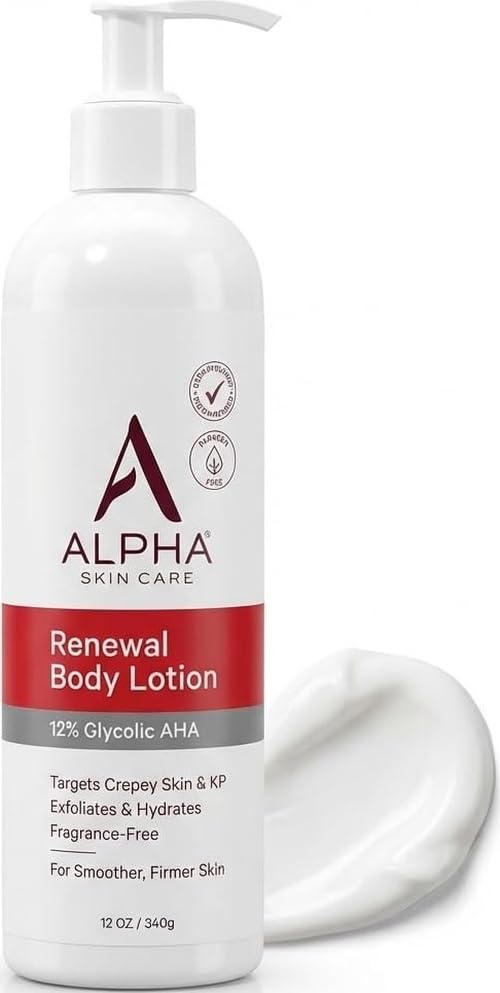 Alpha Skin Care Revitalizing Body Lotion, 12% Glycolic AHA, 12 Oz