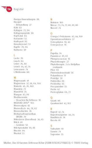 Die 50 besten Arthrose-Killer