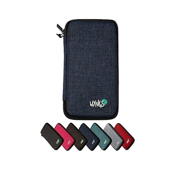 WYNGS Schutztasche blau kompatibel mit Casio Graph 25+E/Casio Graph 25+EII Grafikrechner