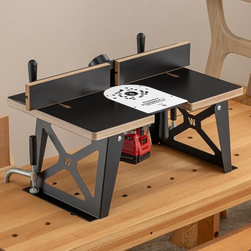 Woodpeckers Double-Duty Benchtop Router Table