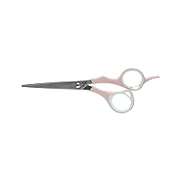 Vista 8 de Cricket Style Xpress Know It All 30T Tijeras de corte de cabello con dientes afilados, duraderos, micro dentados, lavanda