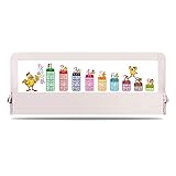 RAHLOOW Barandillas de la Cama de bebé extralargo Cuna Guar