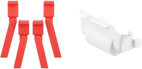 Miniatura 2 de INLIMA Accesorios para drones FIMI 4 piezas kits de tren de aterrizaje para FIMI X8 SE pies extensor de altura, cubierta de protección de lente,