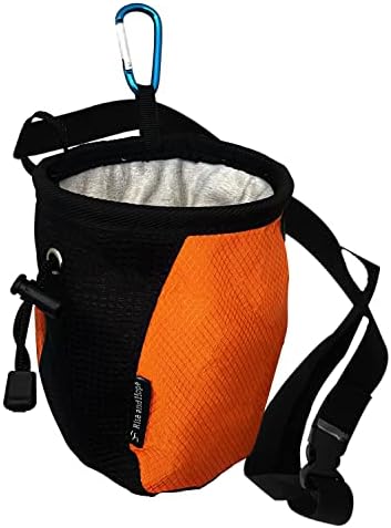Premium Rock Climbing and Bouldering Chalk Bag - Versatile Bag for Gymnastics and Weight Lifting - Kids Love Our Bucket for Ninja Warrior Training!