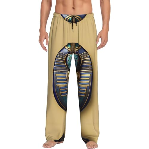 Pantalon de pyjama pour homme imprimé égyptien, le cadeau de nuit parfait