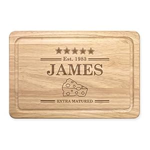 Gift Base Personalisiertes Käsebrett aus Holz