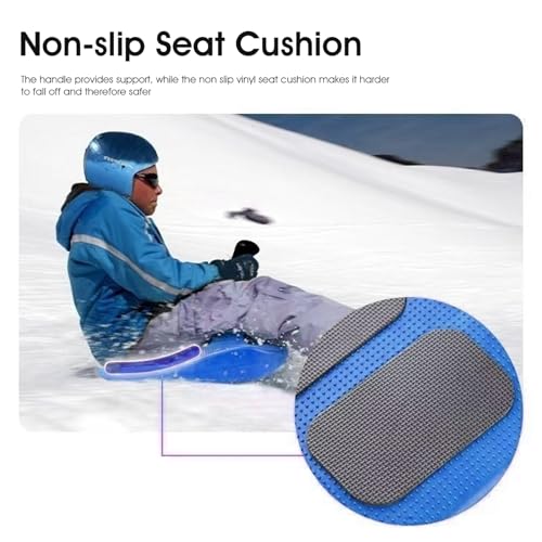 Traîneau bébé avec sangle rétractable pour balade hivernale - 6