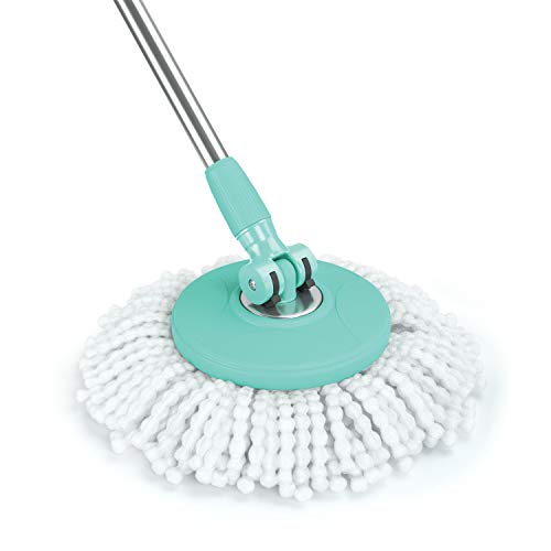 Mop Giratório Ciclone, Balde 20 litros com cesto inox e Rodinhas, MOP7290, Flash Limp