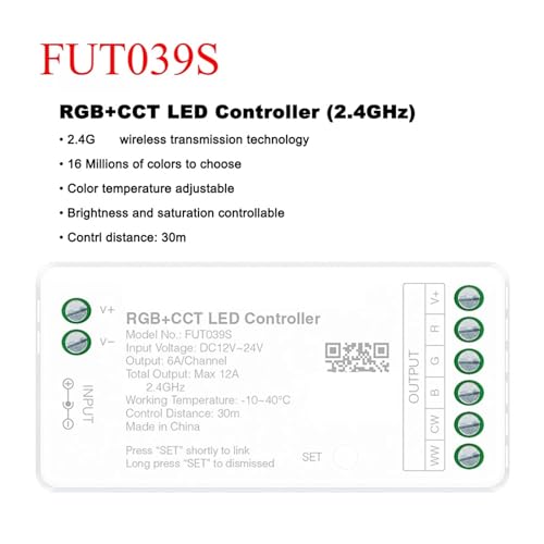Variateur haut de gamme FUT039S commande d'éclairage architectural LED