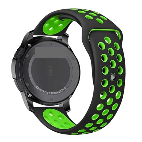 Bracelet montre 20mm en silicone anti-irritation pour Galaxy Watch 42mm